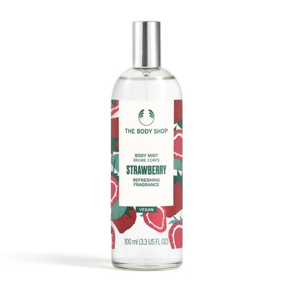 The Body Shop Body Mist Strawberry (100ml) A0X