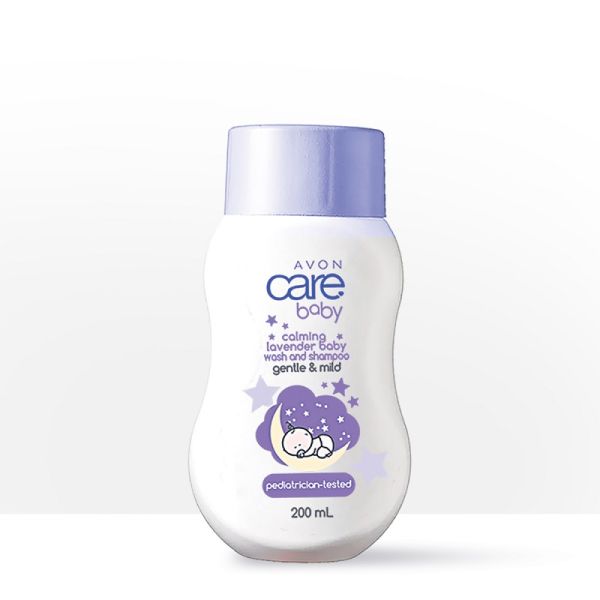 Avon Care Baby Calming Lavender Baby Wash and Shampoo Gentle & Mild 200ml