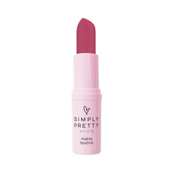 Avon Simply Pretty Matte Lipstick - Malva(4g)