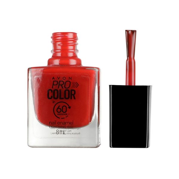 Avon True Color Pro Speed Nail Enamel - Lightning Red(8 ml)