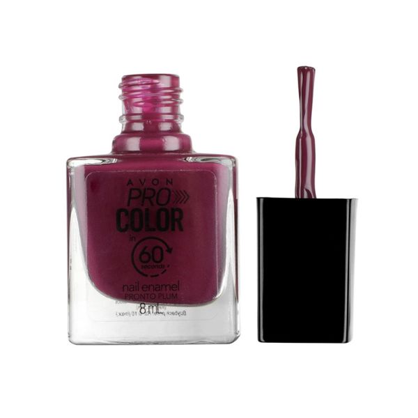 Avon True Color Pro Speed Nail Enamel - Pronto Plum(8 ml)