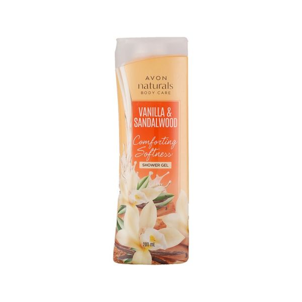 Avon Naturals Vanilla And Sandalwood Shower Gel(200 ml)