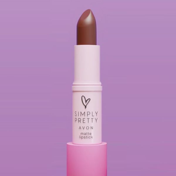 Avon Simply Pretty Matte Lipstick - Moon Dust(4g)