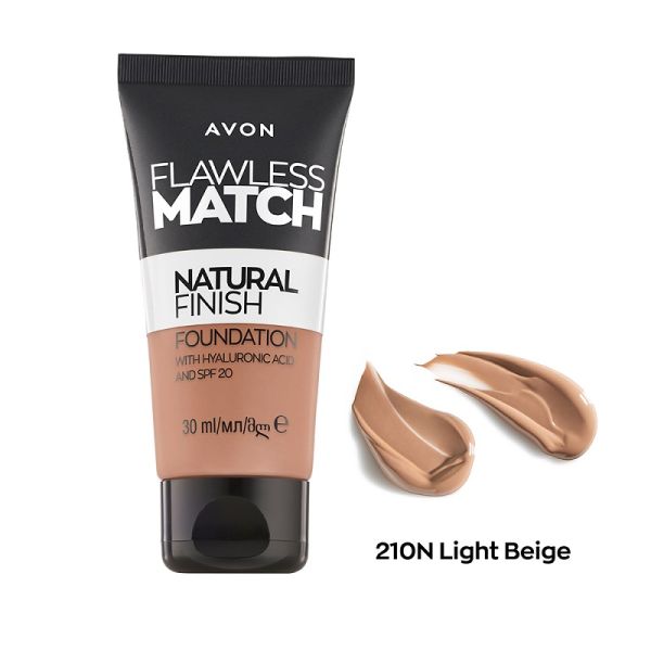 Avon Flawless Match Natural Finish Foundation 30ml