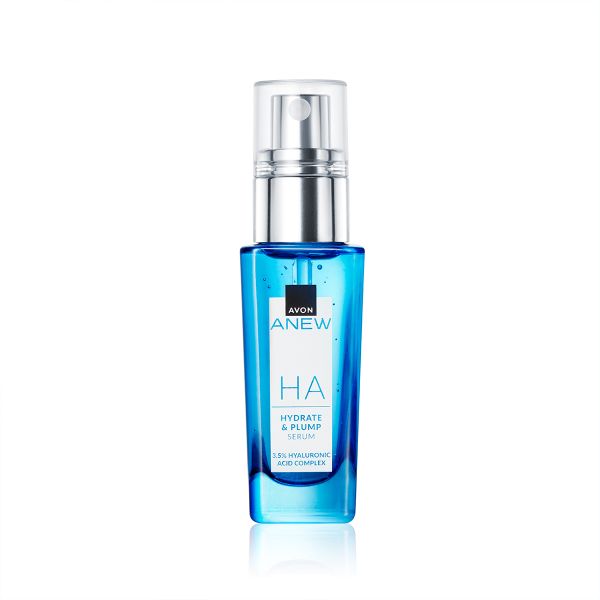 Avon Anew HA Hydrate & Plump Serum 3.5% Hyaluronic Acid Complex - 30ml