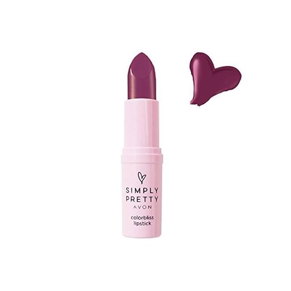 Avon Simply Pretty Colorbliss Lipstick - Plum Perfect(4g)
