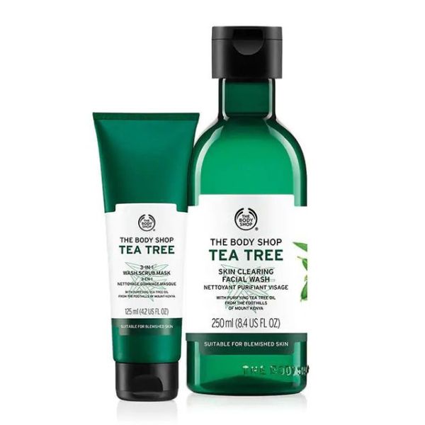 The Body Shop Tea Tree Cleansing Value set: Pack of 2