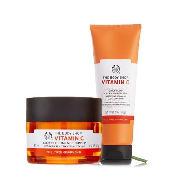 The Body Shop Vitamin C Cleansing Value set: Set of 2