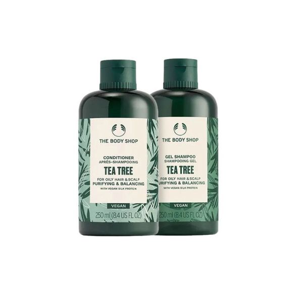 The Body Shop Tea Tree Shampoo & Conditioner Combo