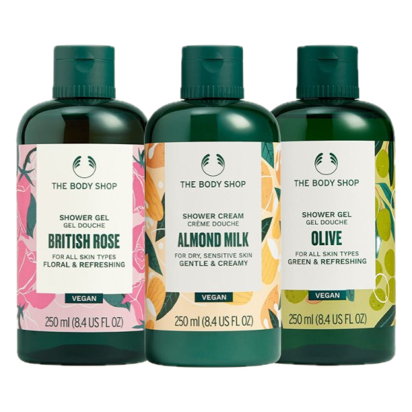 Shower Gel - Fruit & Nut Set-3pc