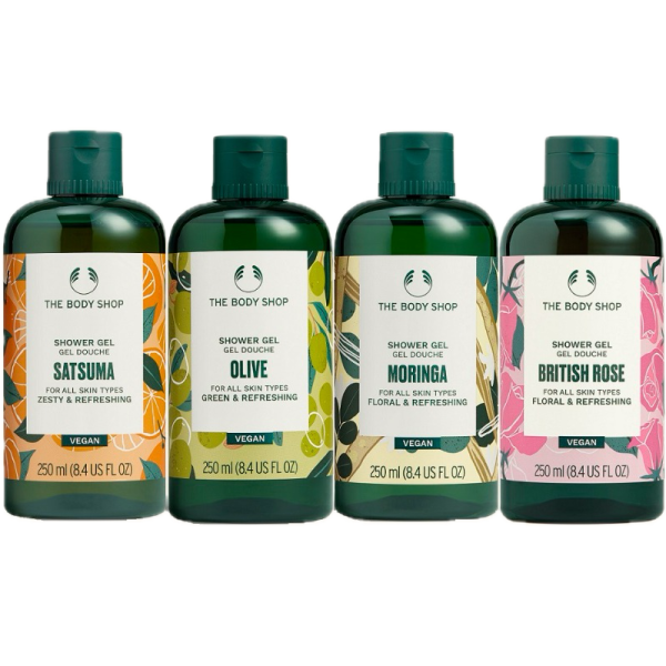 The Body Shop Citrus and Floral Shower Gel Combo-4pc