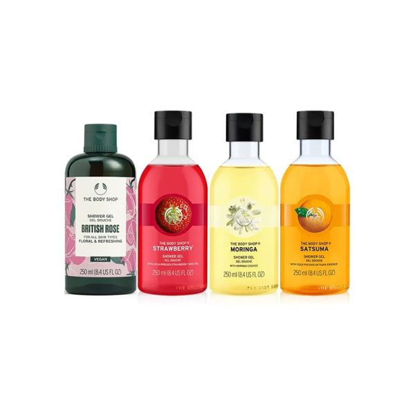 The Body Shop Refreshing Shower Gels Combo: Set of 4
