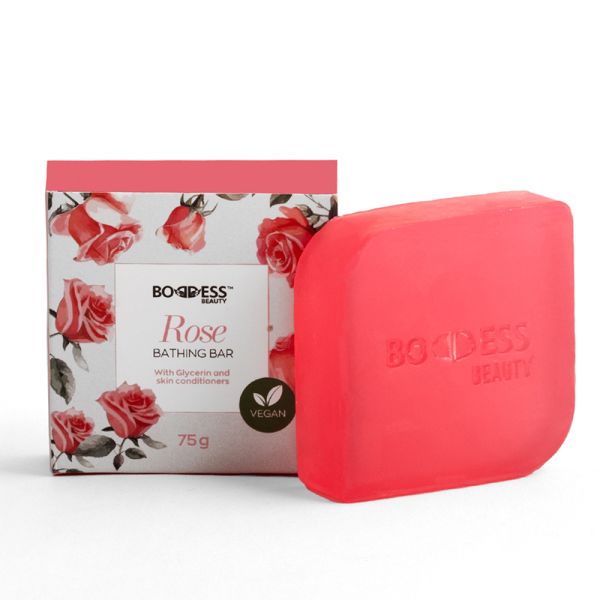Boddess Glycerine Rose Soap(75g)