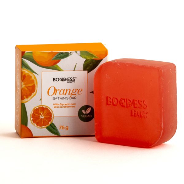 Boddess Glycerine Orange Soap(75g)