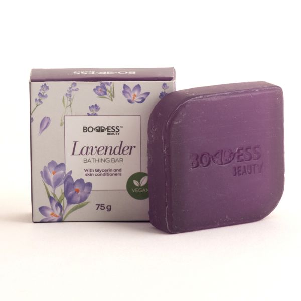 Boddess Glycerine Lavender Soap(75g)