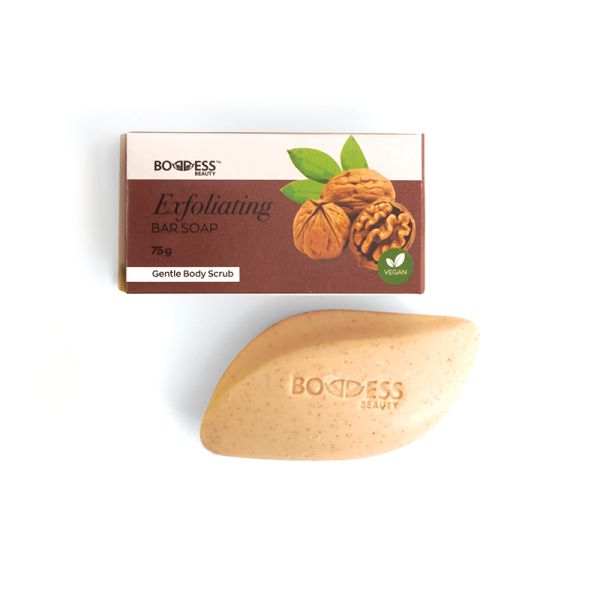 Boddess Exfoliating Bar Soap(75g)