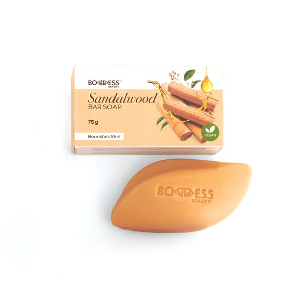 Boddess Sandalwood Bar Soap(75g)