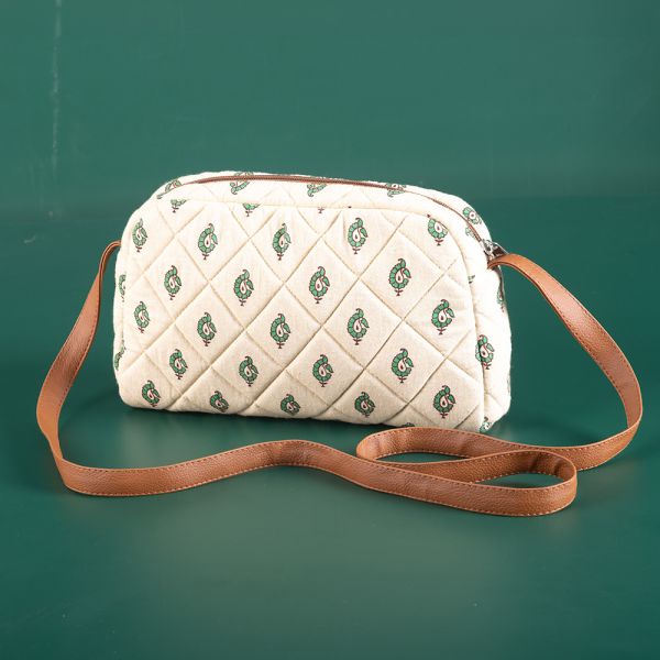 Boddess Quilted Sling Bag