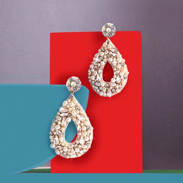 Boddess Pearl Jazz Earrings (2N)