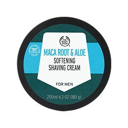 The Body Shop Maca Root & Aloe Softening Shaving Cream For Mens (200ml)