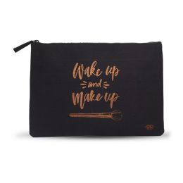 Boddess Canvas Carry All Large Makeup Pouch