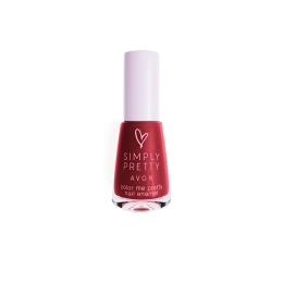 Avon Simply Pretty Nail Enamel Restage - Cranberry(5ml)