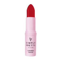 Avon Simply Pretty Colorbliss Lipstick - Charming Red(4g)