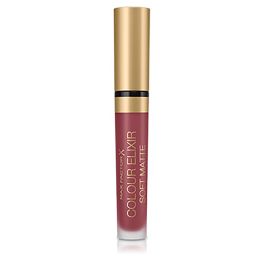 Max Factor Colour Elixir Soft Matte Liquid Lipstick - Soft Berry(4ml)