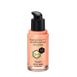 Max Factor Face Finity All Day Flawless 3 In 1 Foundation - Rose Gold(30ml)