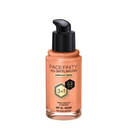 Max Factor Face Finity All Day Flawless 3 In 1 Foundation - Deep Bronze(30ml)