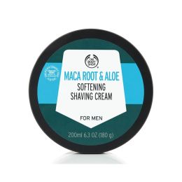 The Body Shop Maca Root & Aloe Softening Shaving Cream For Mens (200ml)