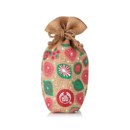 The Body Shop Small Community Trade Jute Gift Pouch