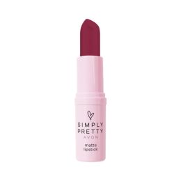 Avon Simply Pretty Matte Lipstick - Sweet Wine(4g)