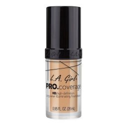 L.A Girl Pro Coverage Hd Foundation Natural(28ml)