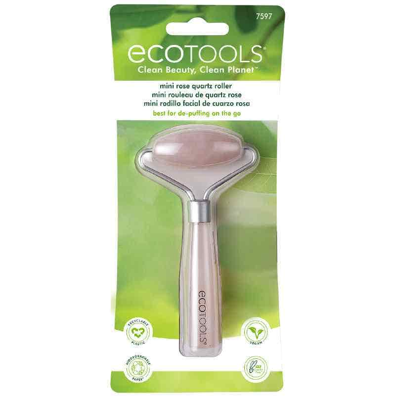 Ecotools Mini Rose Quartz Roller