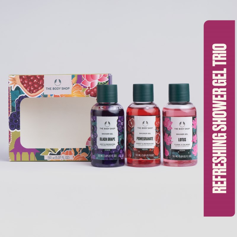 The Body Shop Refreshing Shower Gel Trio
