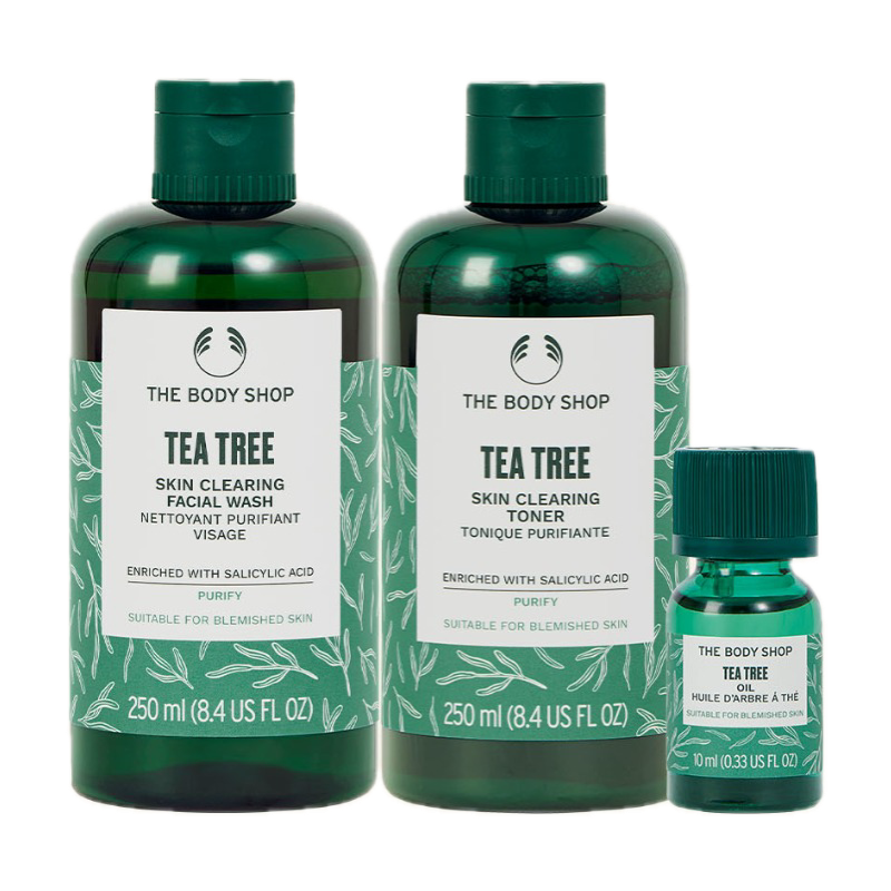 The Body Shop Tea Tree Skin Care Set-3pc