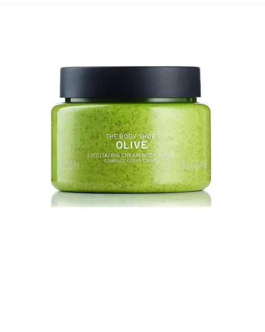 The Body Shop Olive Exfoliating Cream Body Scrub